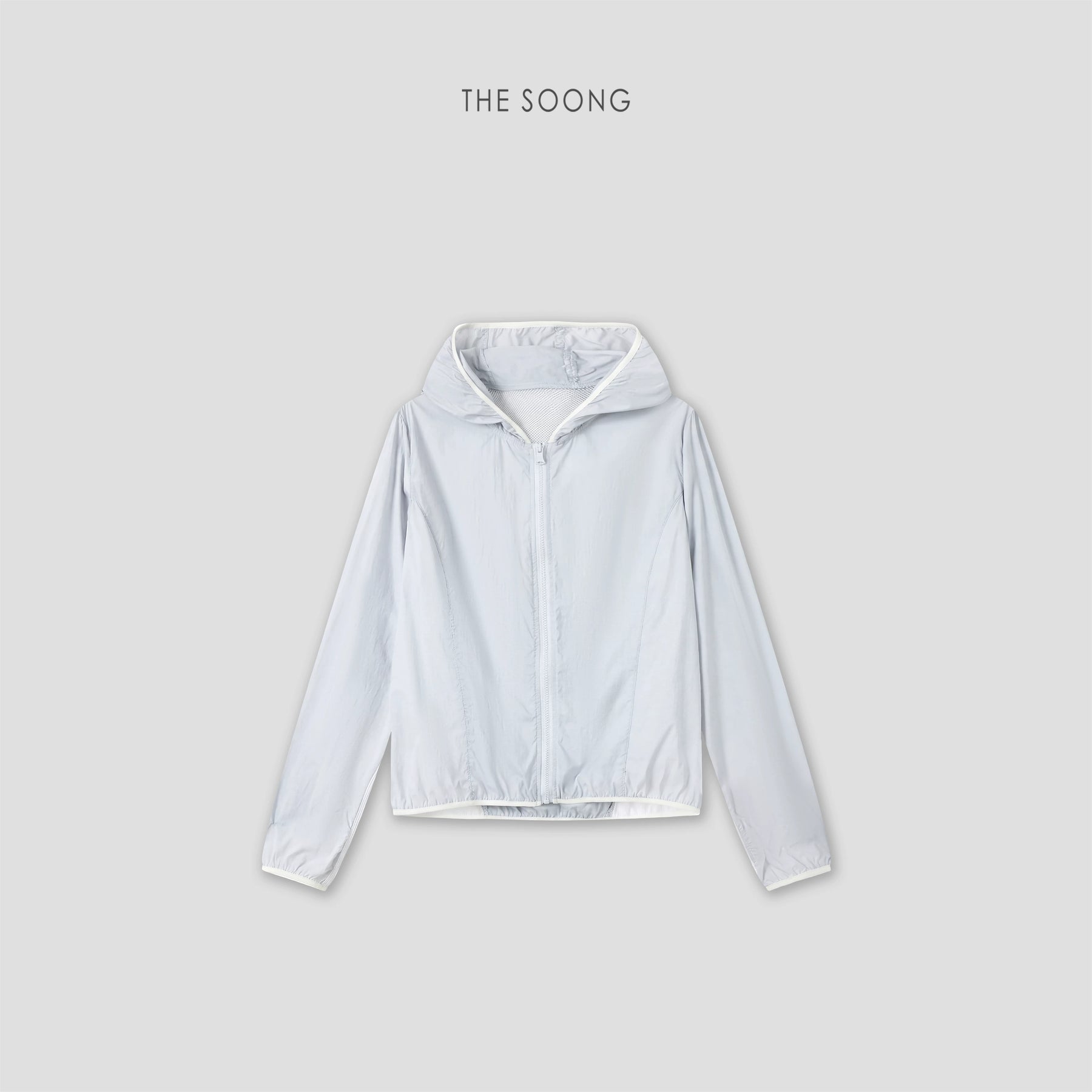 THESOONG/Lightweight Protection Polyamide Fiber Slim Thin Hooded Sun Protection Jacket for Women 8232