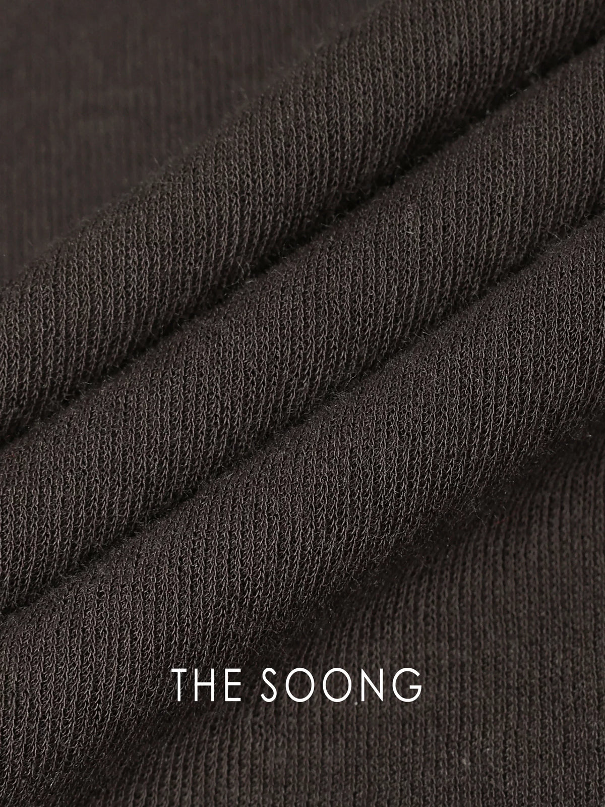 THESOONG / Lightweight Sunscreen 80s Strong Twist Cotton Misty Round Neck Stretch Sun-Protection T-Shirt for Women 7293