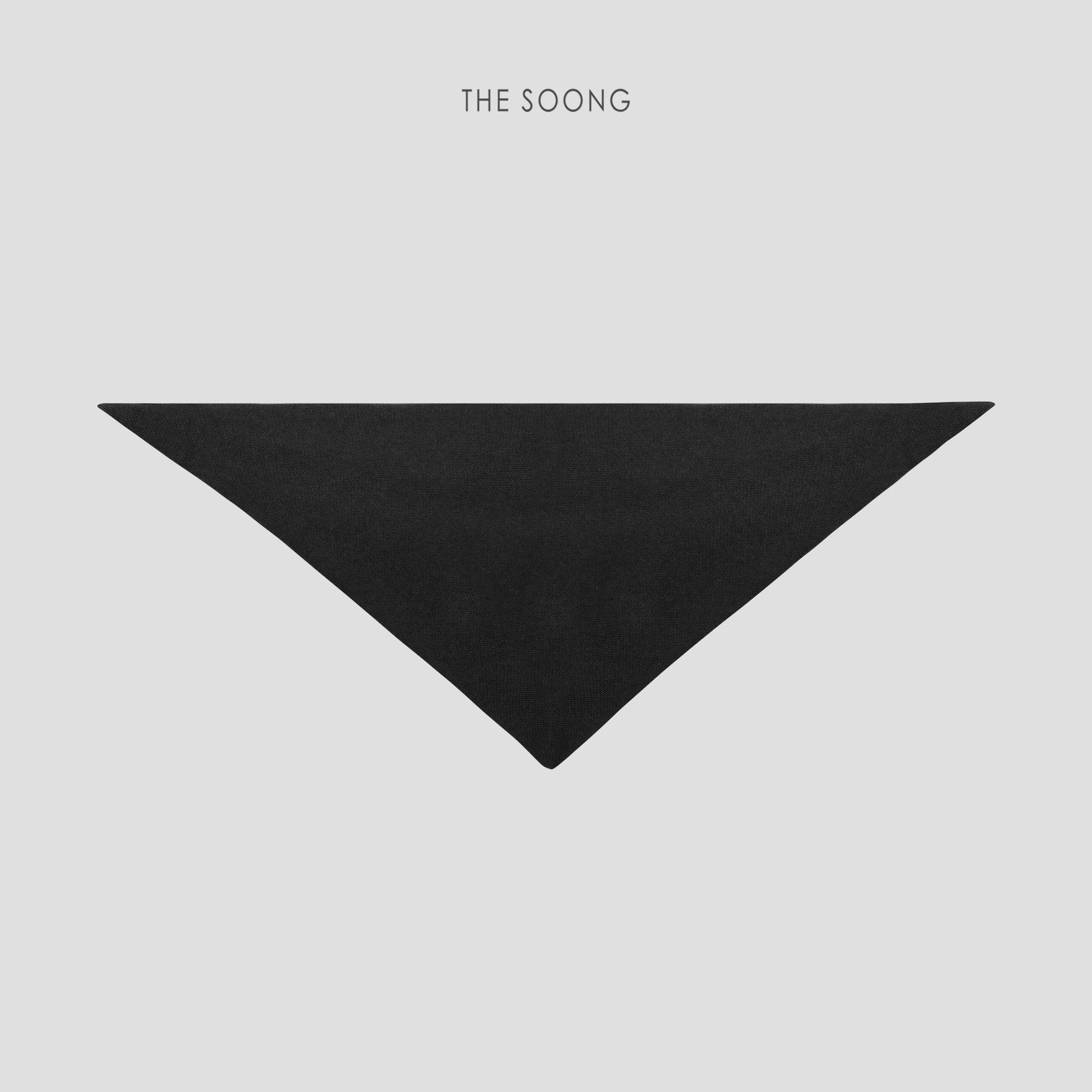 THESOONG / Italian Sheep Wool Cashmere 143g Single-sided Weaving Stretch Warm Comfortable Triangle Scarf