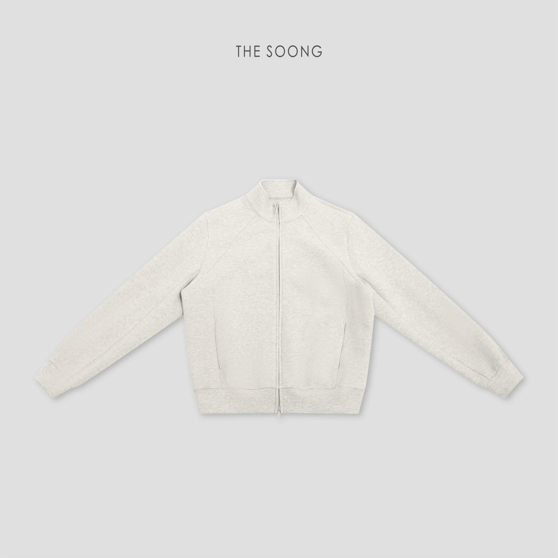 THESOONG/26th year early spring new sweatshirt set for women, sports casual stand-collar jacket and pants two-piece set
