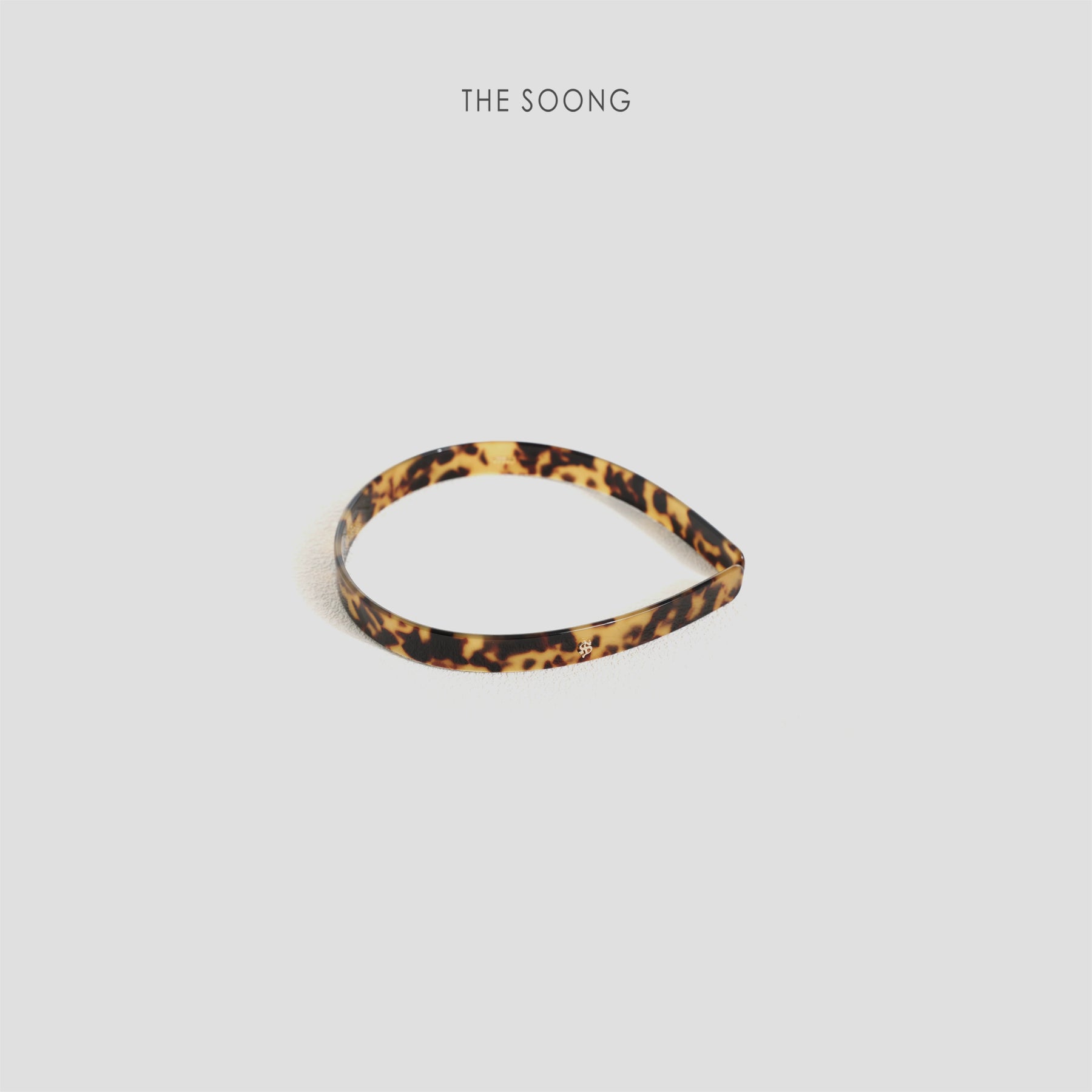 THESOONG/Leopard print headband acetate lightweight relaxed tortoiseshell pattern headband 9517