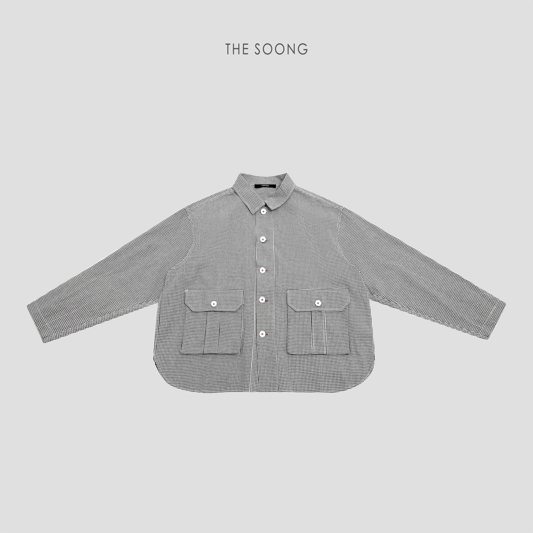 THESOONG\ Spring New Casual Style Shirt Jacket Women's Thin Long Sleeve Short Jacket HWWT7650