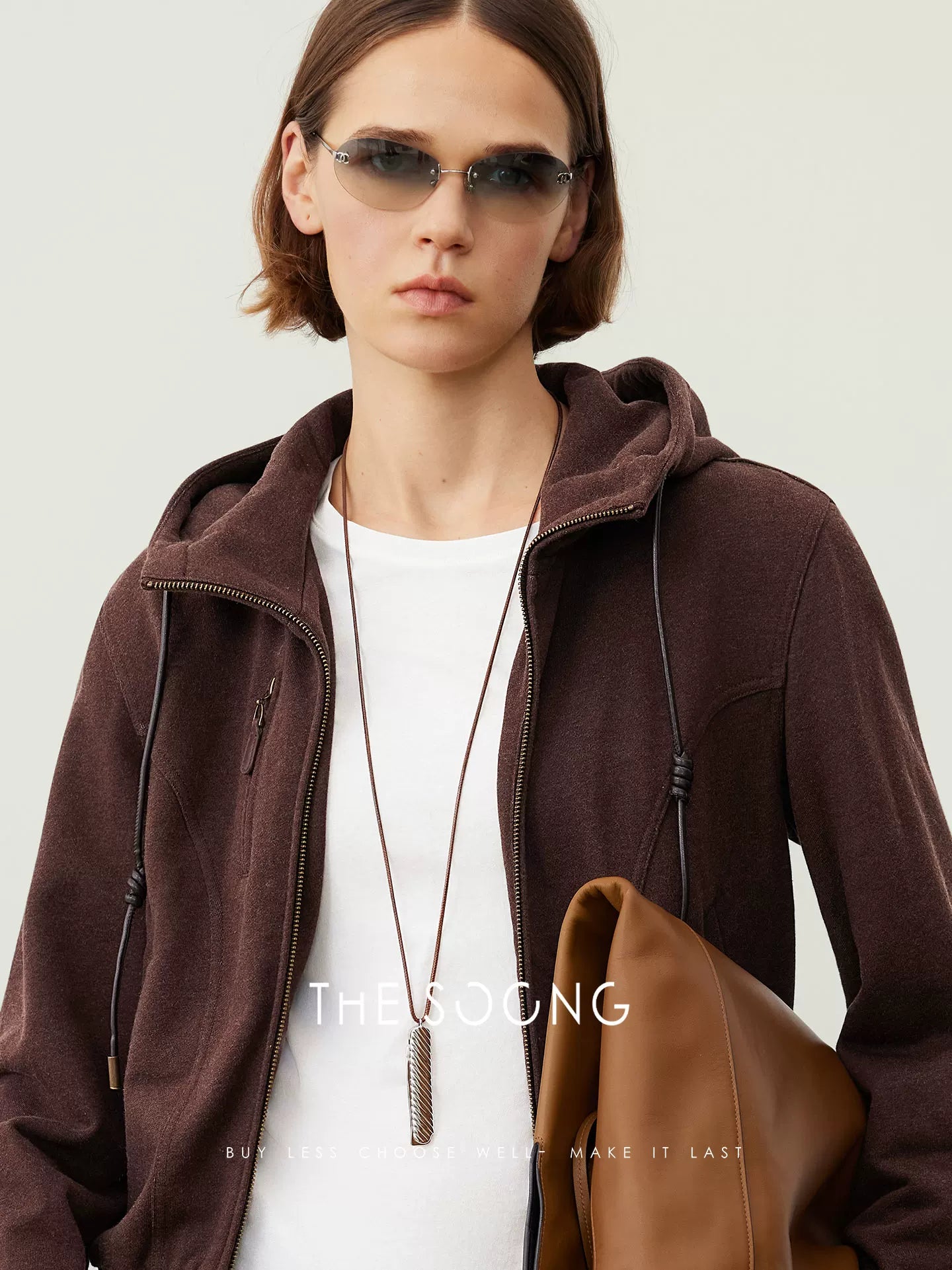 THESOONG/Necklace for women vintage and atmospheric unique style HWZB7896