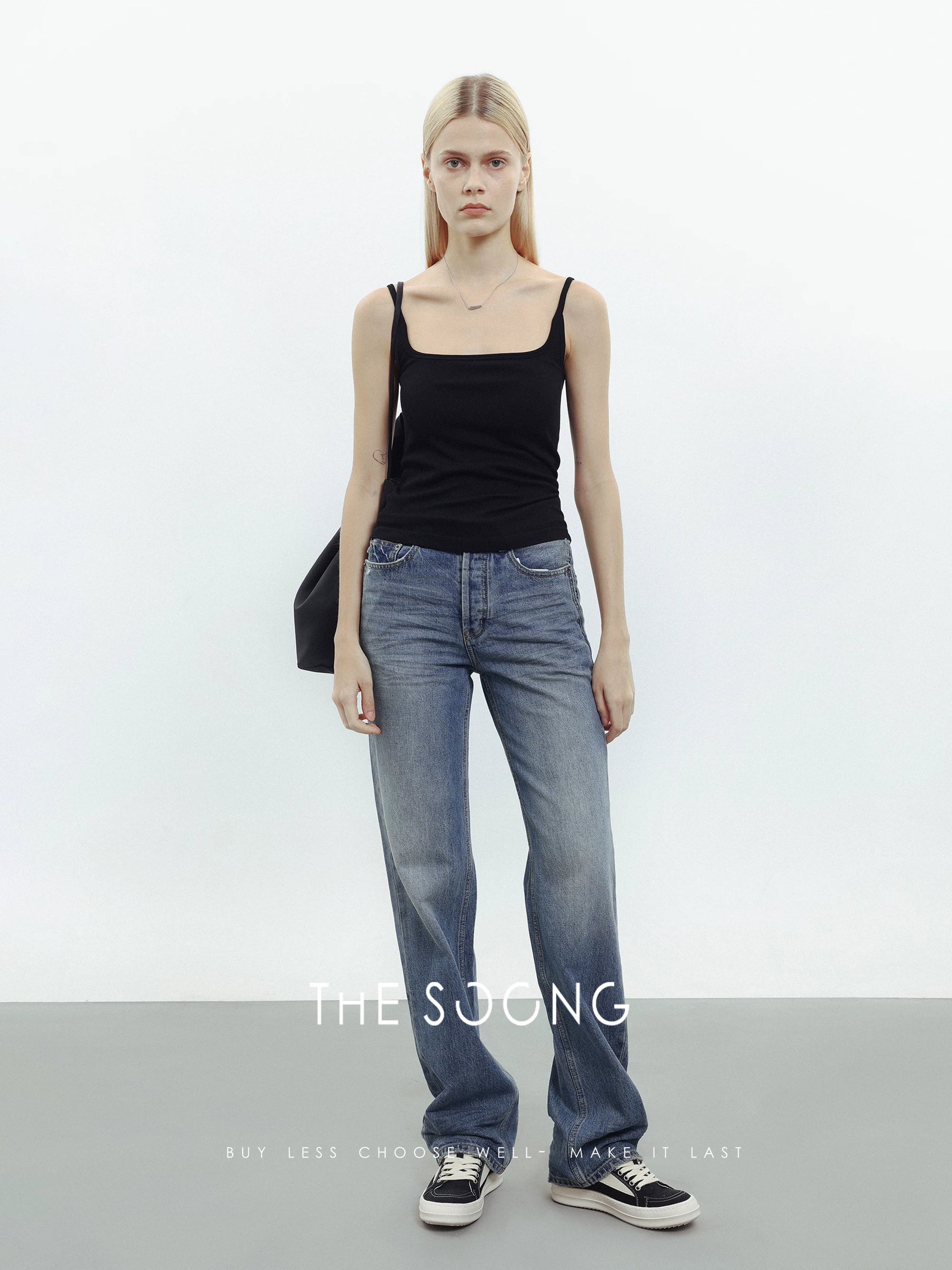 THESOONG/ Multitalent essential oil seamless integrated fixed thin cup camisole top for women spring/summer inner or outer wear vest