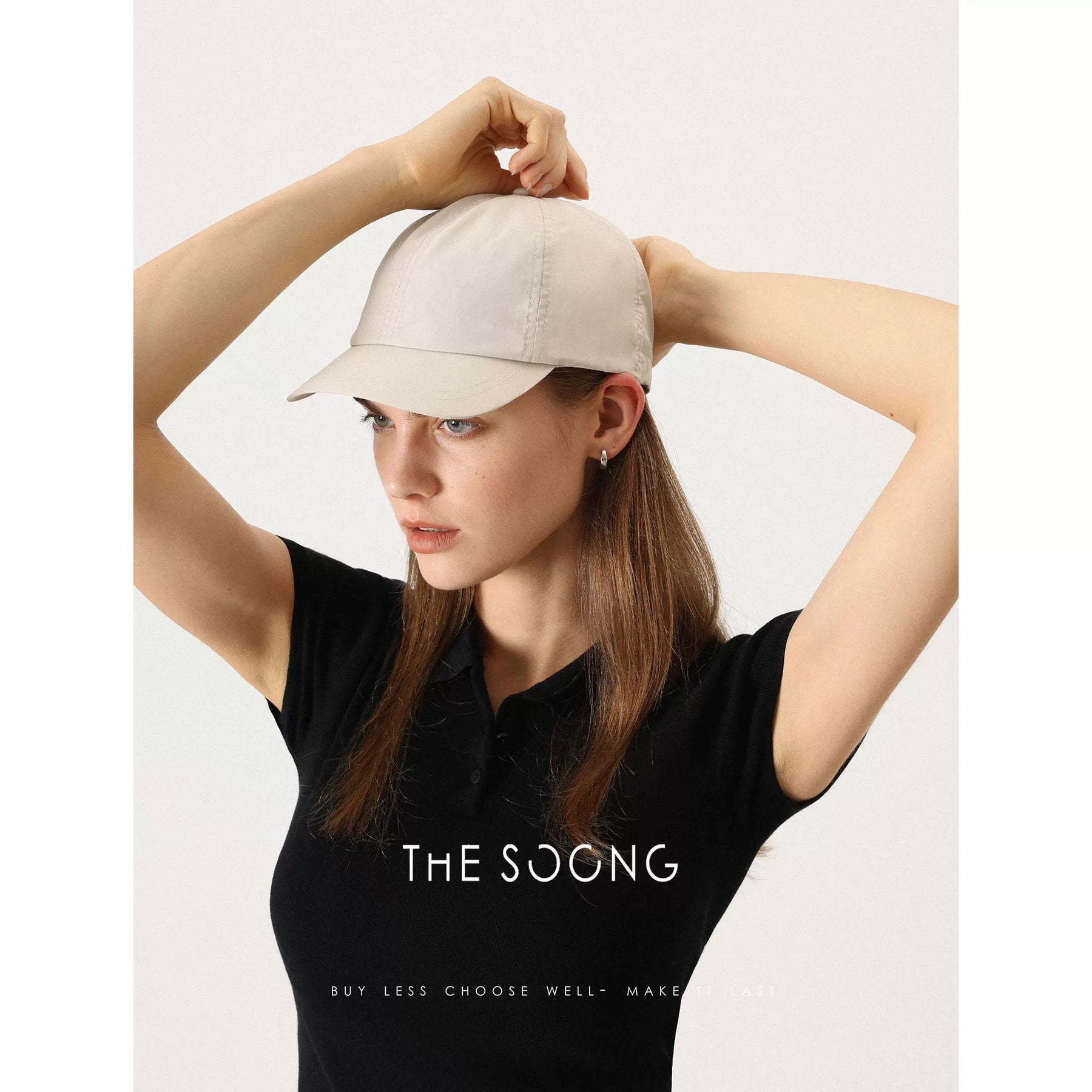[Clearance] Minimalist Art Classic Fine Work Quick-Dry Short Brim Versatile Baseball Cap 7571