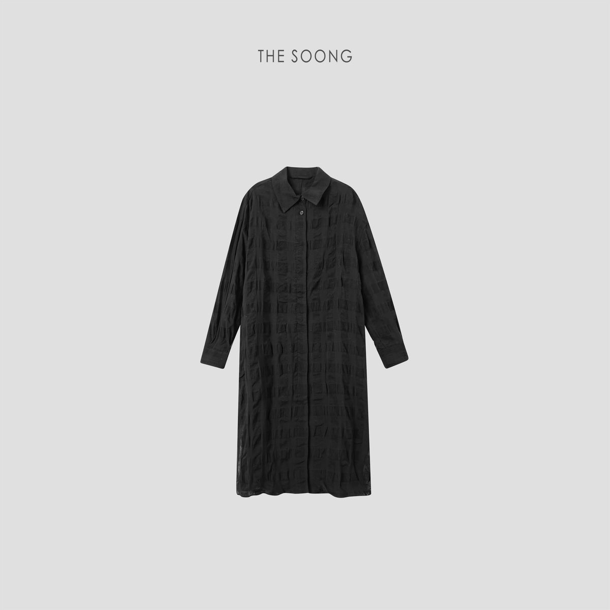 THESOONG/Spring New Casual Linen Fashion Set for Women, Long-Sleeve Cardigan HWCS8533/HWQZ8534