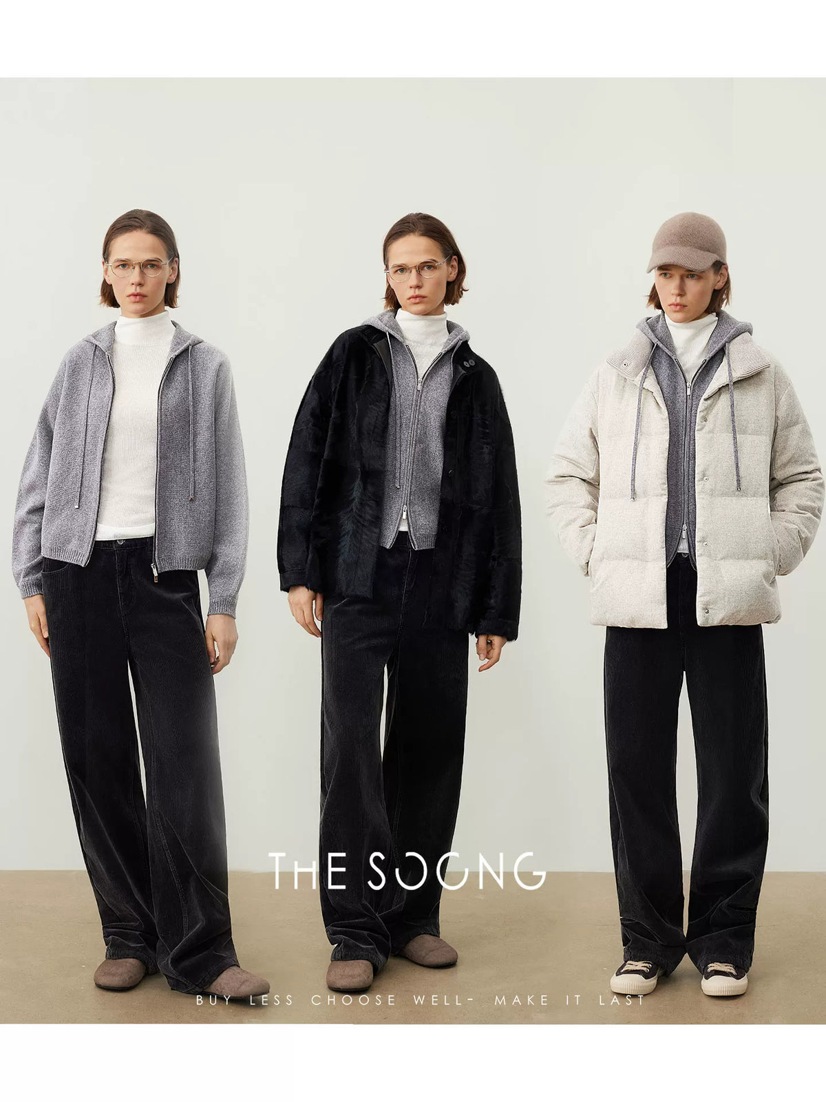 [Clearance] Stohl Imported 100% Wool Hoodie Cardigan for Women, Soft Sweater HWMY7565