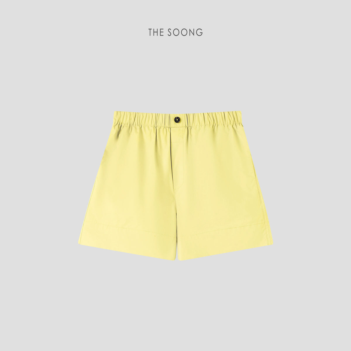 THESOONG/ Summer Thin Cotton Soft Crease Relaxed Fit Sporty Casual A-line Shorts for Women 4638