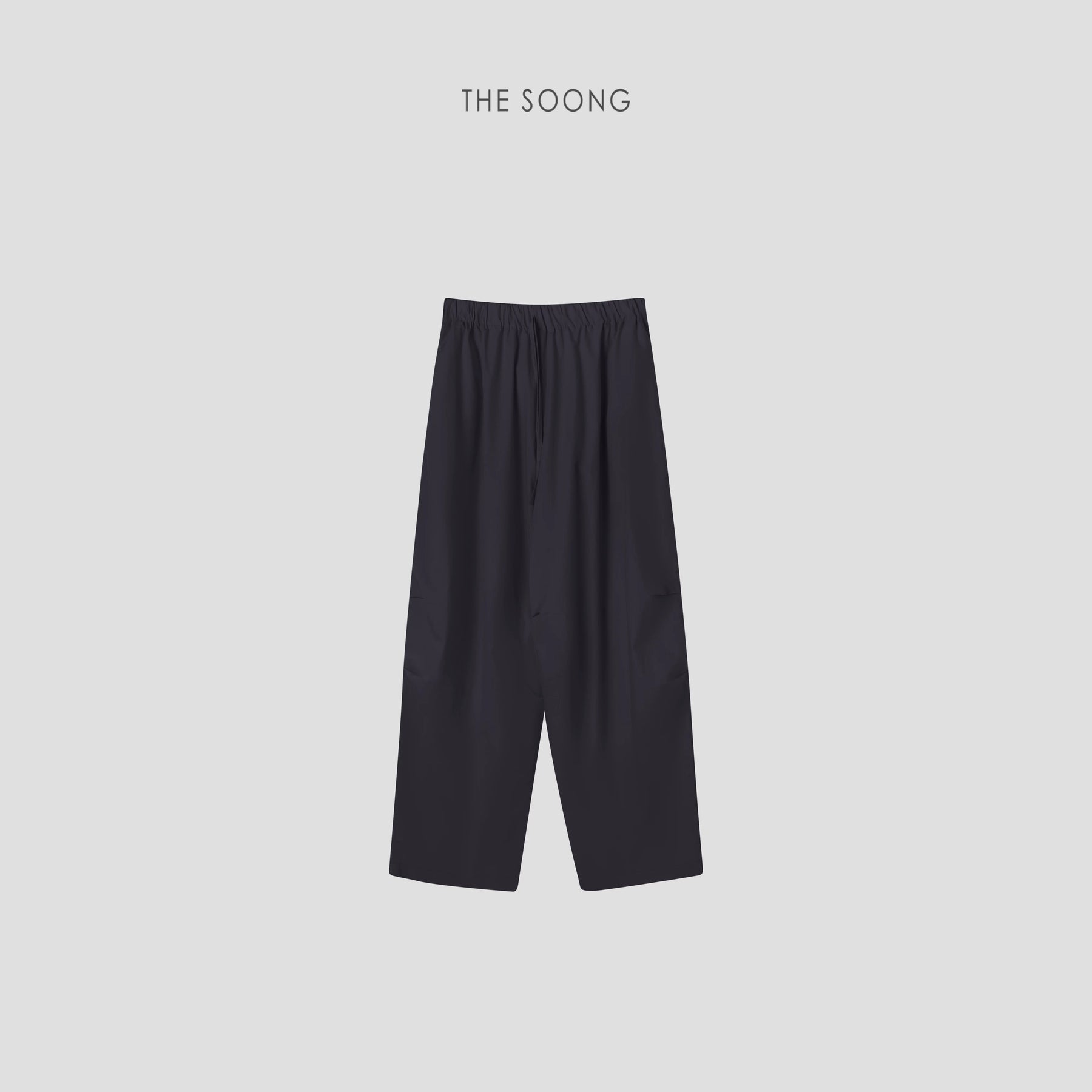 THESOONG / Ultra-Thin Yamamoto Pants Minimalist Pure Cotton Washed Fine Texture Mid-Waist Casual Pants 7551