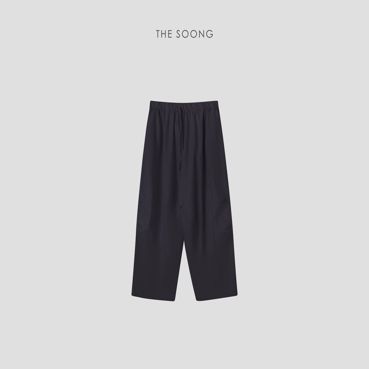 THESOONG / Ultra-Thin Yamamoto Pants Minimalist Pure Cotton Washed Fine Texture Mid-Waist Casual Pants 7551