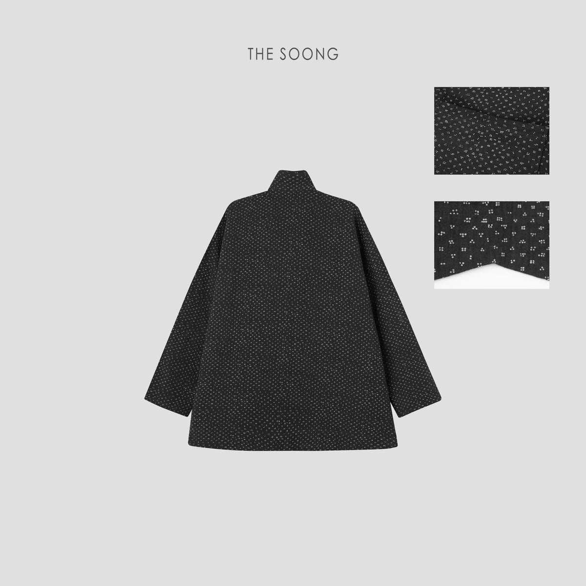 THESOONG/New Women’s Classic 100% Cotton Comfortable Oversized Star Pattern Contrasting Color Turn-Down Collar Jacket 7543