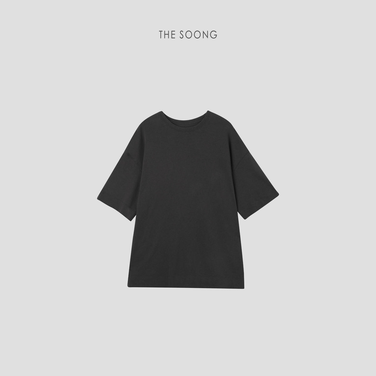 THESOONG/Pearl T Summer Women’s Pure Cotton Breathable Airy Versatile Loose Round Neck T-Shirt Top 7150