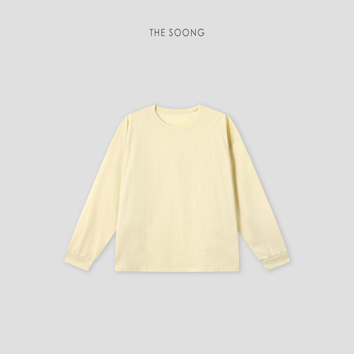 THESOONG/Lightweight Texture 100% Pure Cotton Summer Snowflake Texture Thin Round Neck Long Sleeve T-Shirt for Women 8884