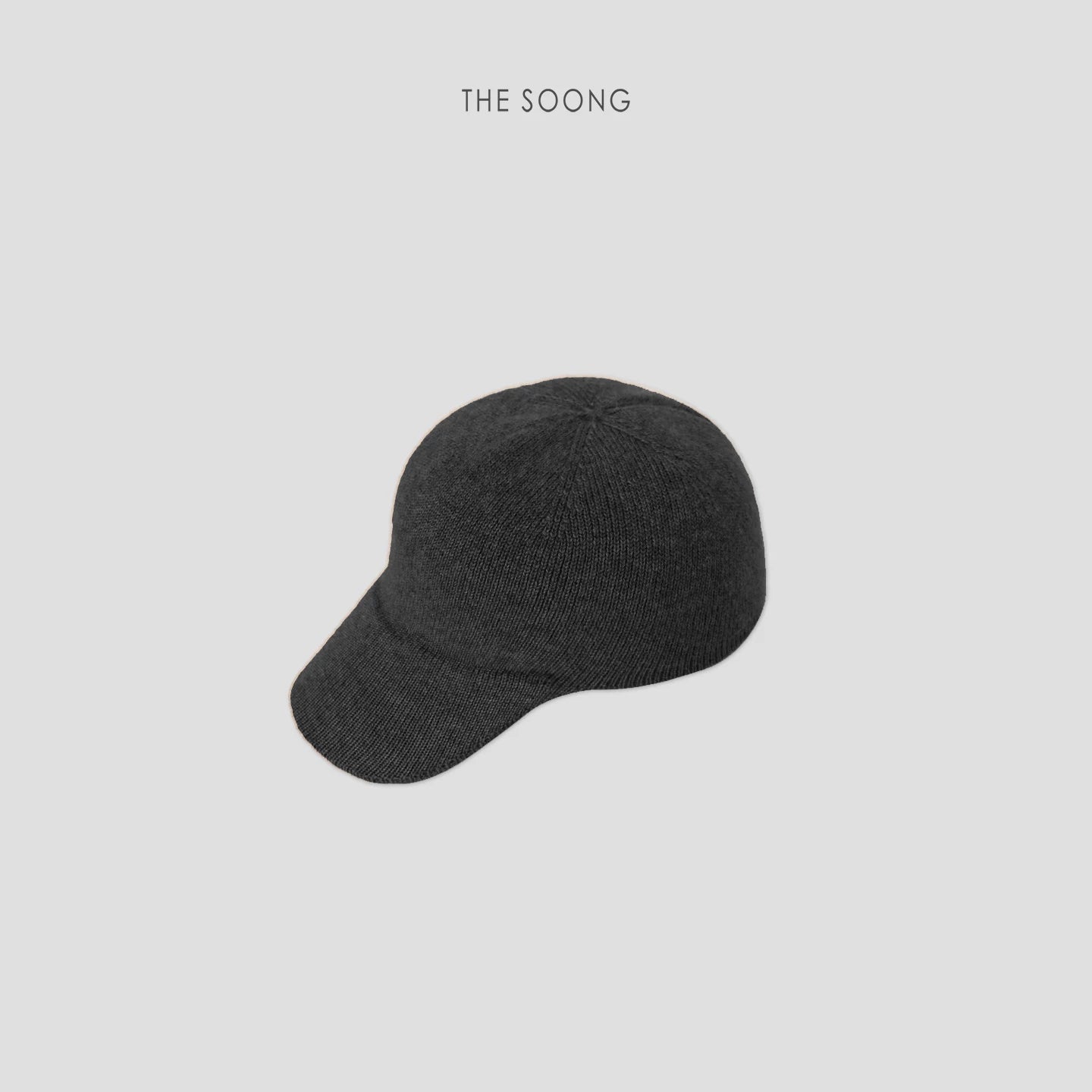 THESOONG/Alashan Chifeng Cashmere Fine High-Density Stretch Silk Knit Warm Women's Newsboy Cap 7845