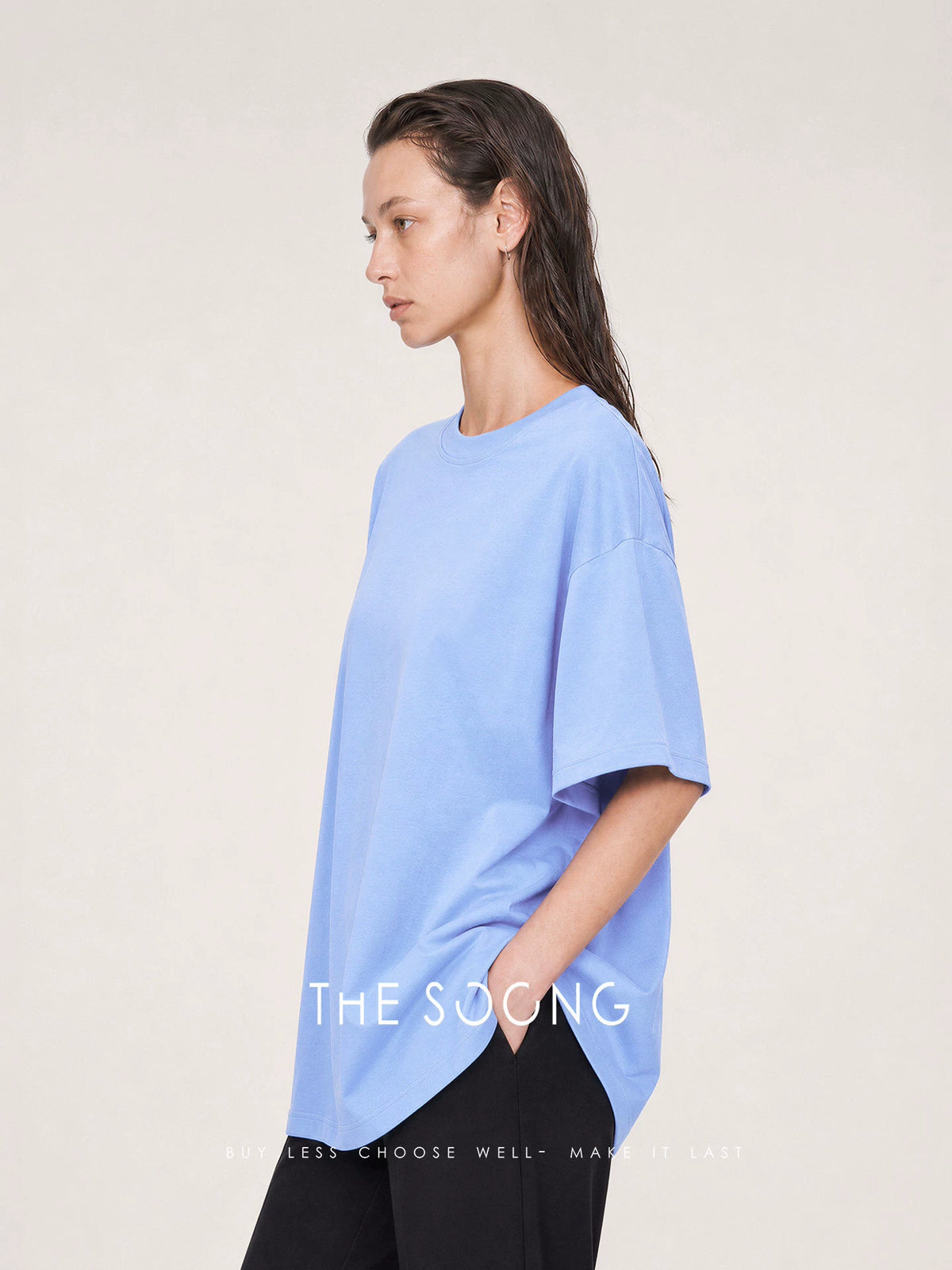 THESOONG/Air-Conditioning T Summer New Sun-Resistant Spandex Cooling Fiber Skin-Friendly Breathable Short Sleeve T-Shirt for Women 9130