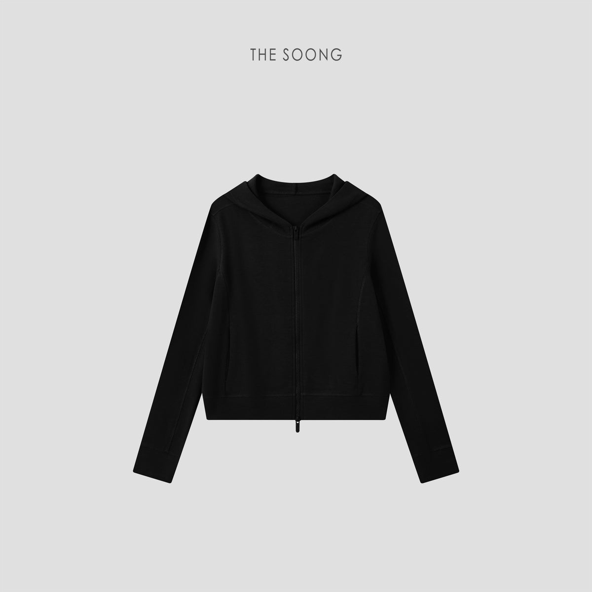 THESOONG/Smooth Texture Minimalist Skin-Friendly Three-Dimensional Textured Elastic Wrinkle-Resistant Fashion Leisure Set 8801
