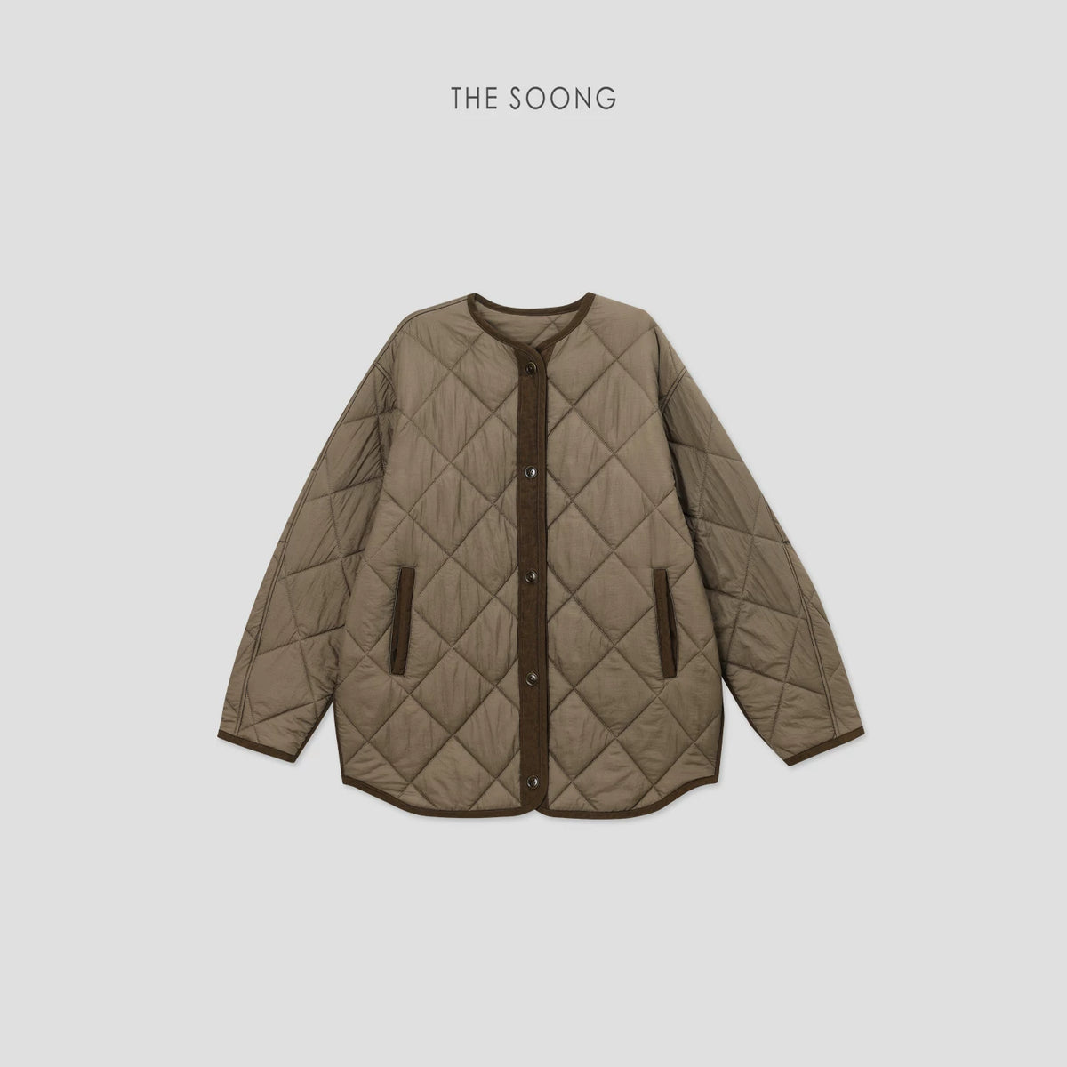 [Clearance] Autumn/Winter Cotton Jacket for Women, Casual Vintage Classic Collarless Coat 2025 New 7538