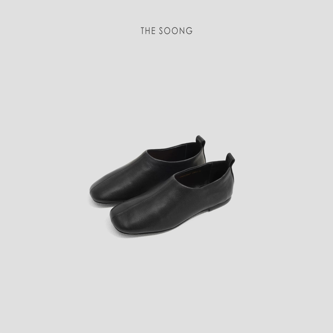 THESOONG / New Fashion Lambskin Comfortable Flat Versatile Slip-on Closed-toe Shoes HWXZ8587