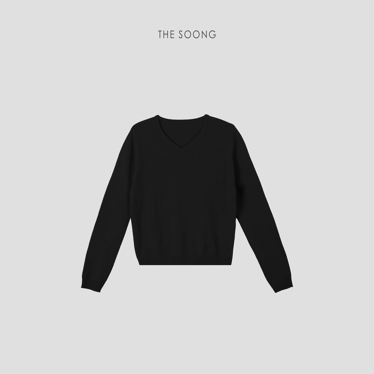 THESOONG / Long-termism, 100% goat cashmere Kang Saini yarn all-cashmere sweater 9259/9257