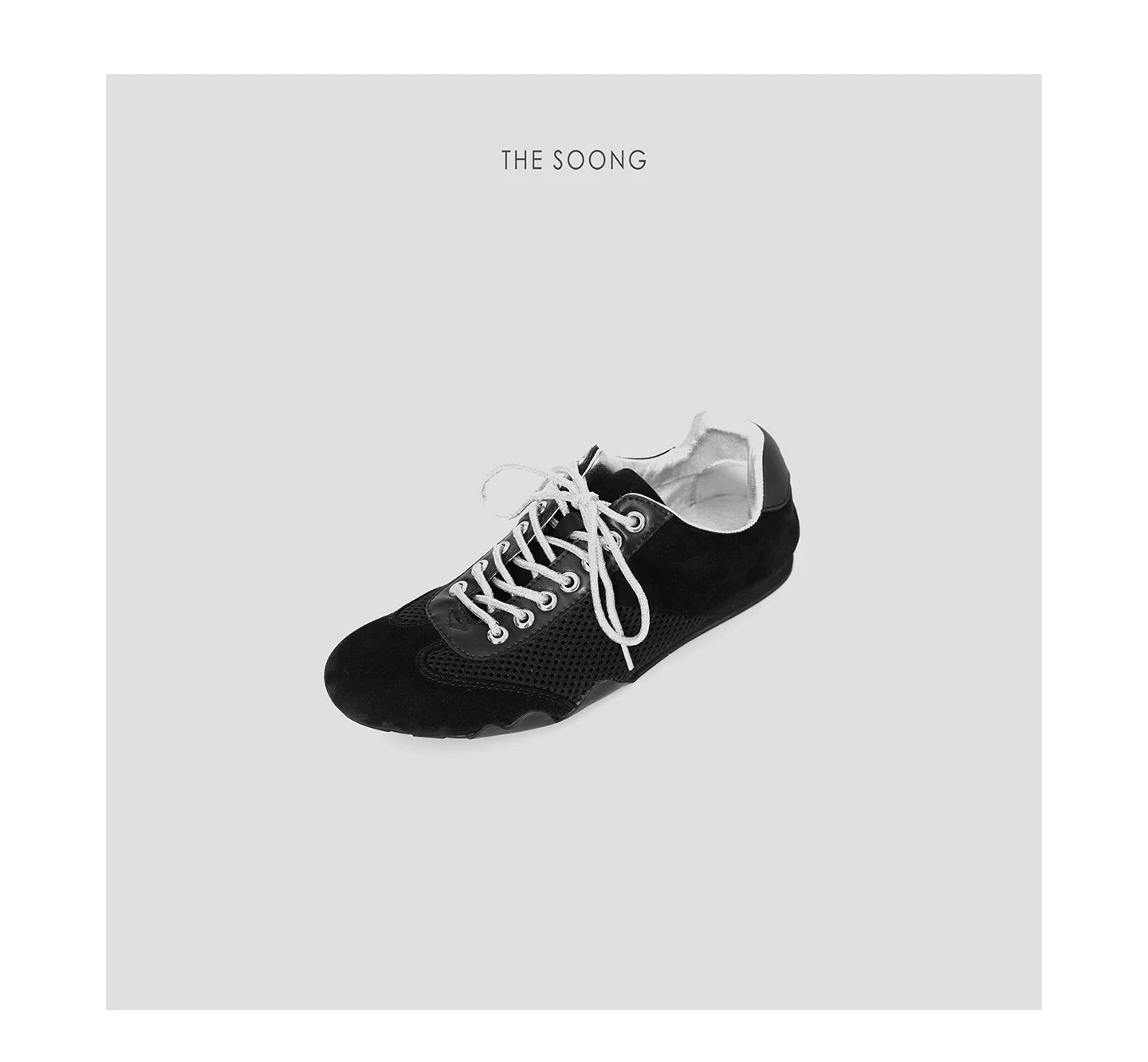 THESOONG/Hiking Shoes Classic Leather Quick-Dry Mesh Breathable Sports Soft Sole Lace-Up Military Training Shoes, Women 7777