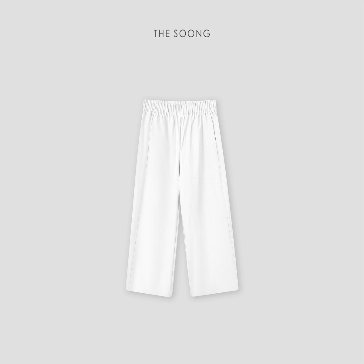 THESOONG/Minimalist Sun-Protective Pants Ultra-Light Cool Outdoor Elastic Waist Straight Sun-Protective Casual Pants 8845