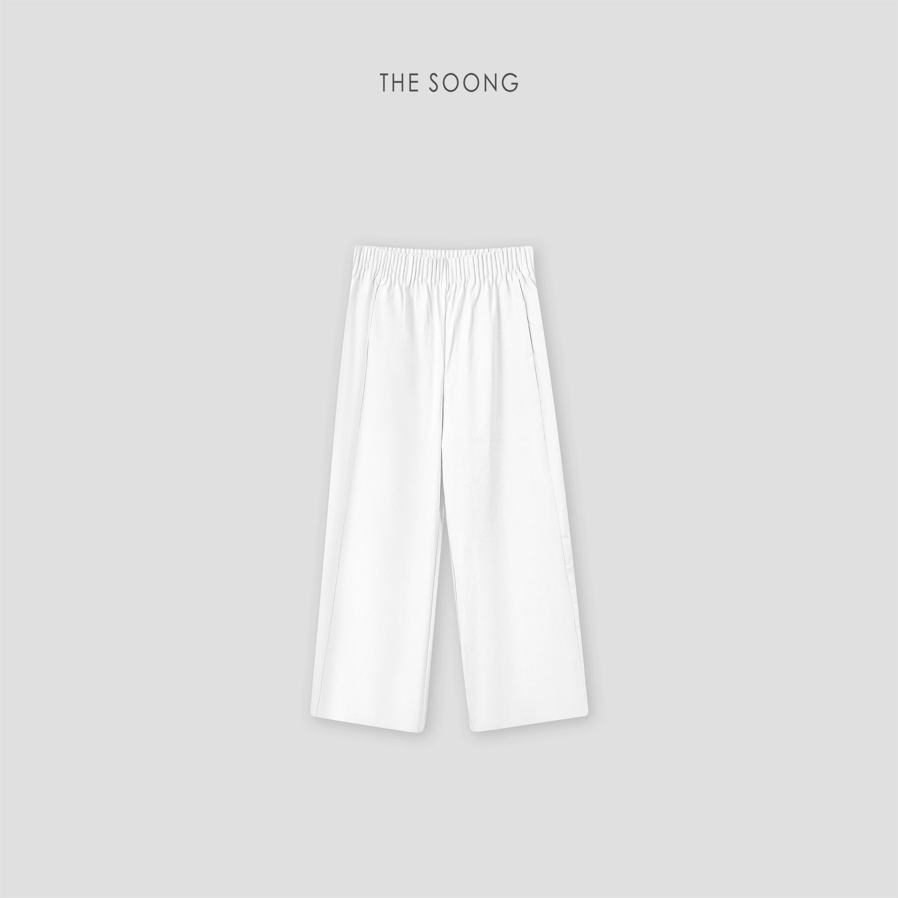 THESOONG/Minimalist Sun-Protective Pants Ultra-Light Cool Outdoor Elastic Waist Straight Sun-Protective Casual Pants 8845