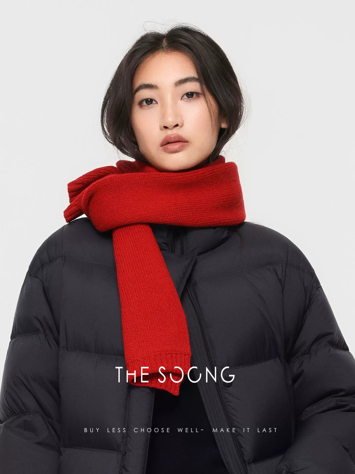 THESOONG/ Vintage Sunlight Cashmere Wool 5G Fine Imitation Warm Air Layer Versatile Women's Scarf 8071