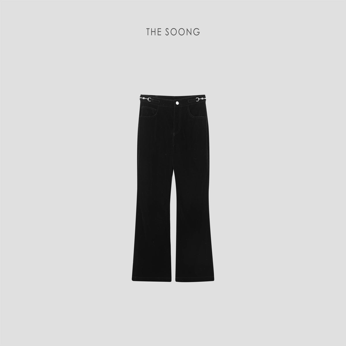 【Clearance】Velvet Pants Autumn/Winter heavy-duty full stitching warm mid-waist casual women's pants 7423