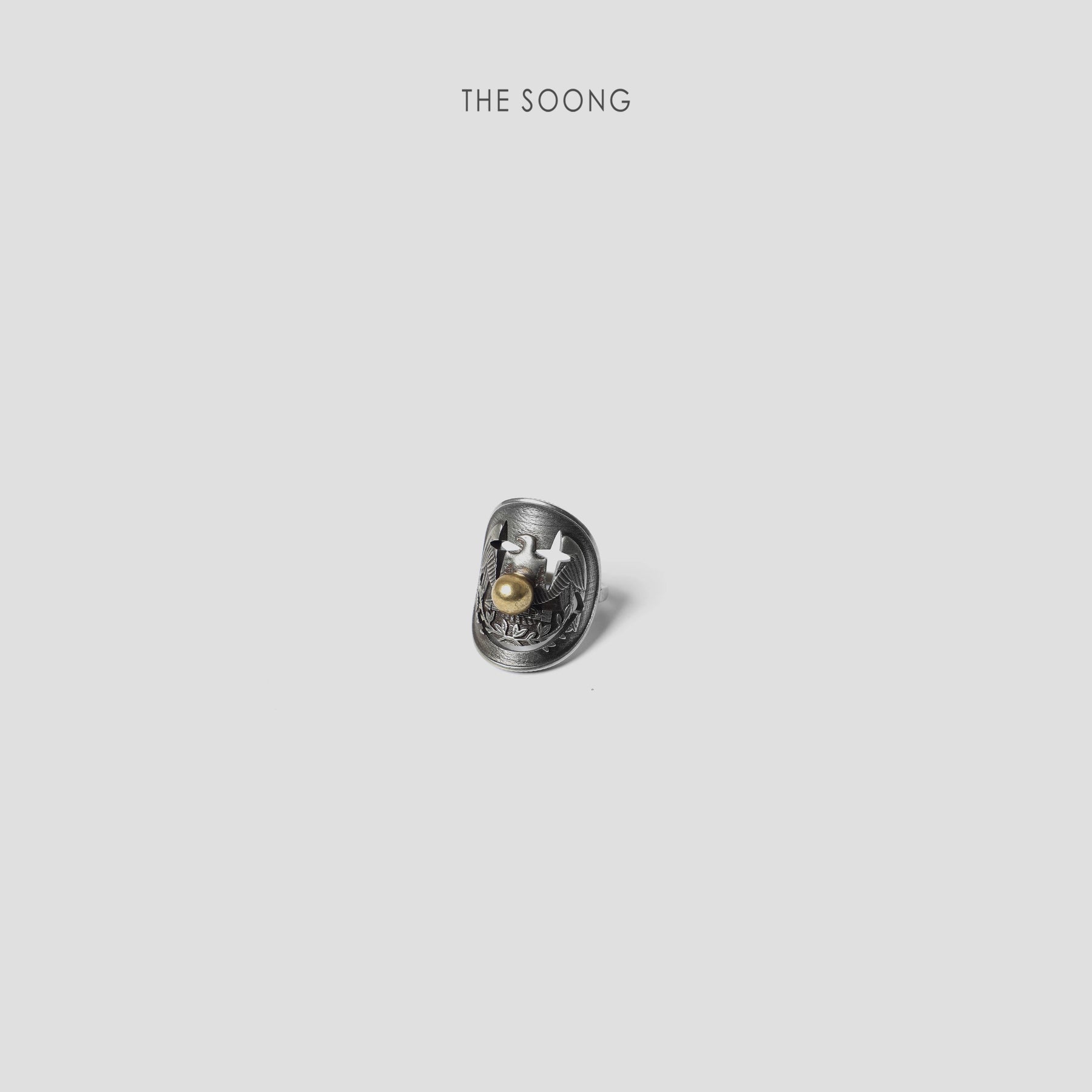 THESOONG/clown ring, vintage handcrafted hollow fashion unique versatile women’s ring