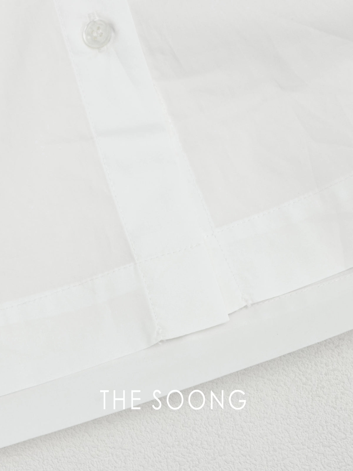 THESOONG/French romance imported 100% cotton poplin pleated summer round neck long sleeve shirt for women 9138