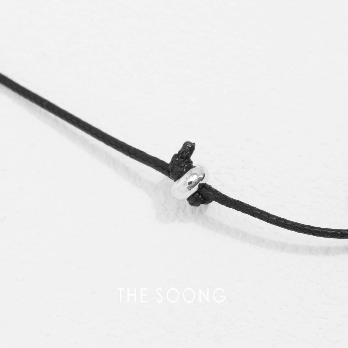 THESOONG/pendant necklace, handcrafted wax cord, adjustable buckle women’s necklace 7919