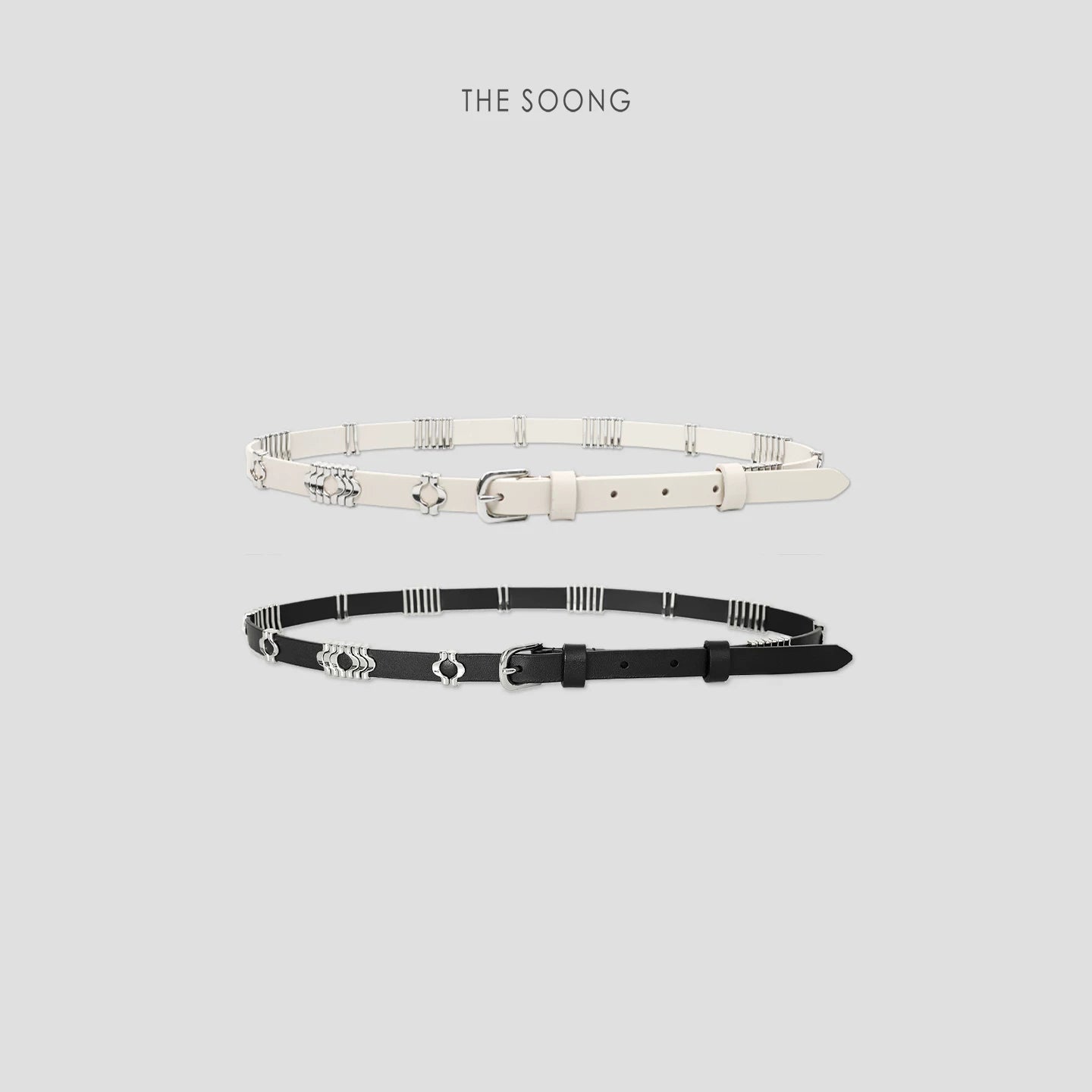 THESOONG / Classic Pure Handmade Cowhide Versatile Textured Pin Buckle Belt 7646