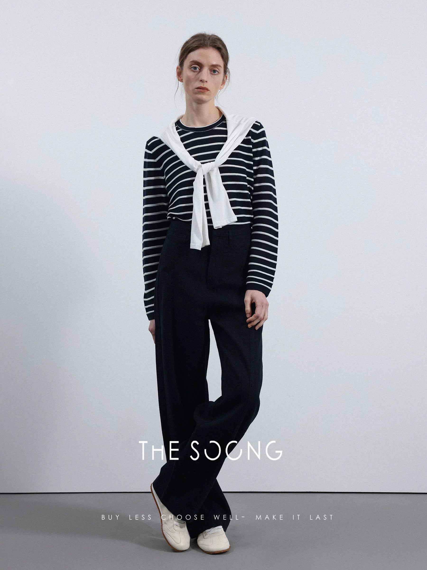 [Clearance] High-level tailored linen-cotton breathable, wrinkle-resistant, straight-leg casual pants for women