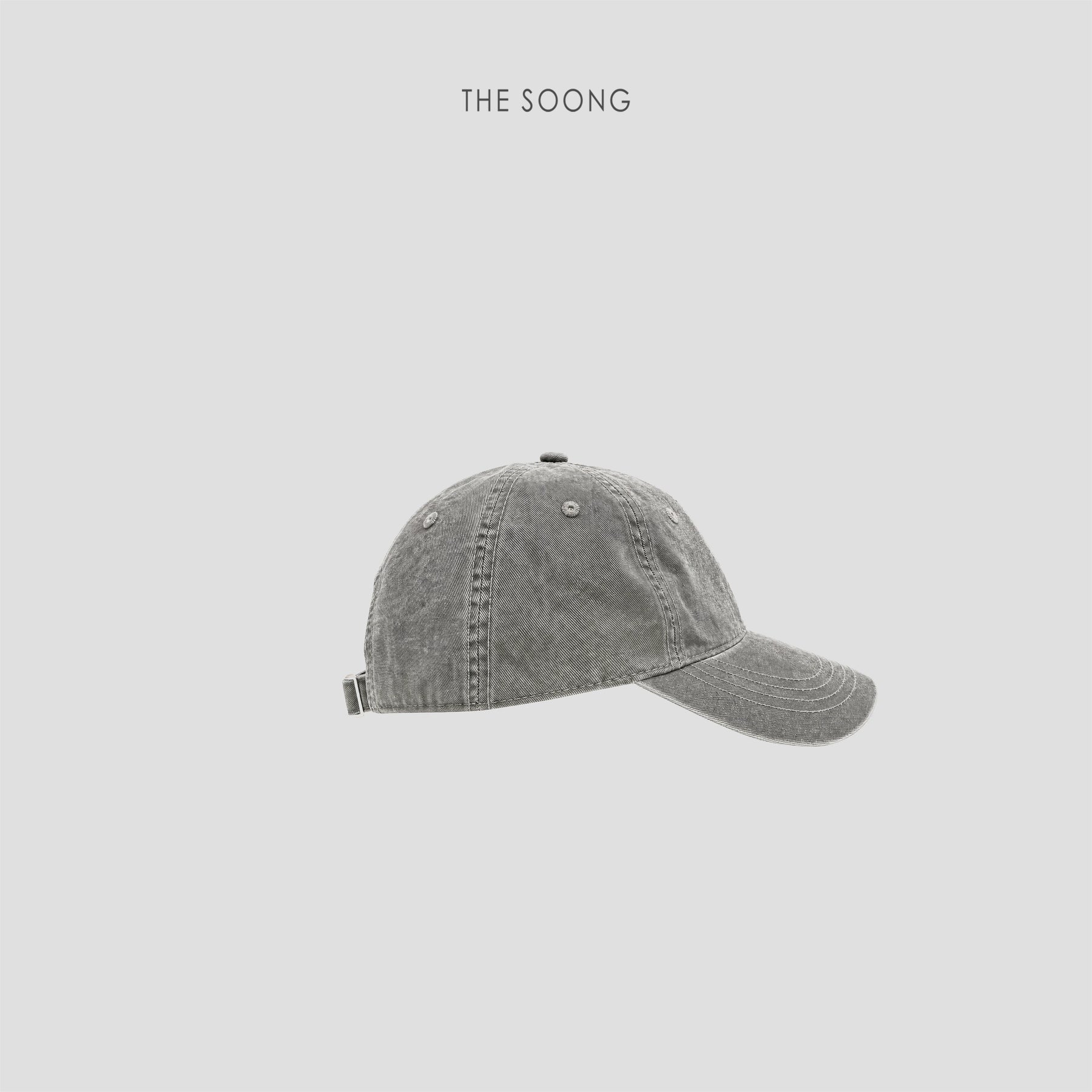 THESOONG/ Summer 100% Combed Cotton Washed Vintage-style Retro Women's Money Bag Baseball Cap 9241