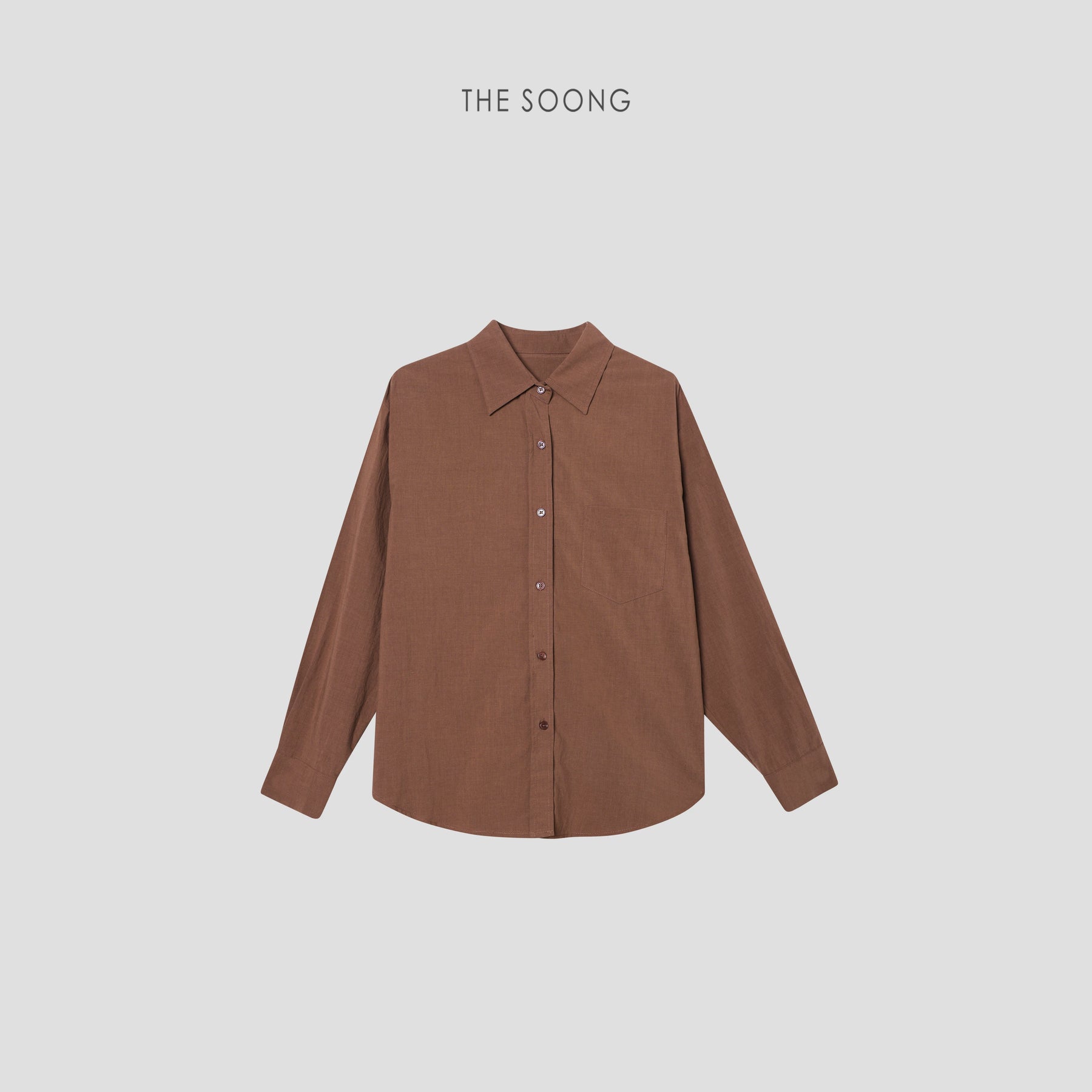 THESOONG / Casual Classic Extra Soft Washed Extra Soft Mulberry Silk Basic White Simple Versatile Shirt for Women