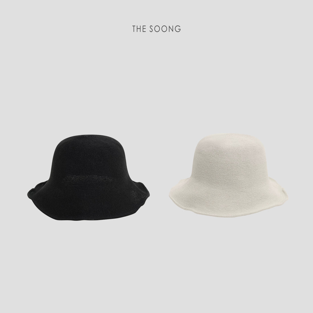 THESOONG/Classic Lightweight Washi Paper Yarn, Structured and Pressure-Free Sunshade Dome Women's Bucket Hat HWZB8818