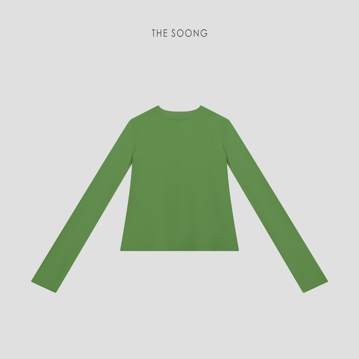THESOONG/ 100% Merino Wool Fluffy Soft T-shirt with Texture Round Neck Solid Color Base Shirt 3390