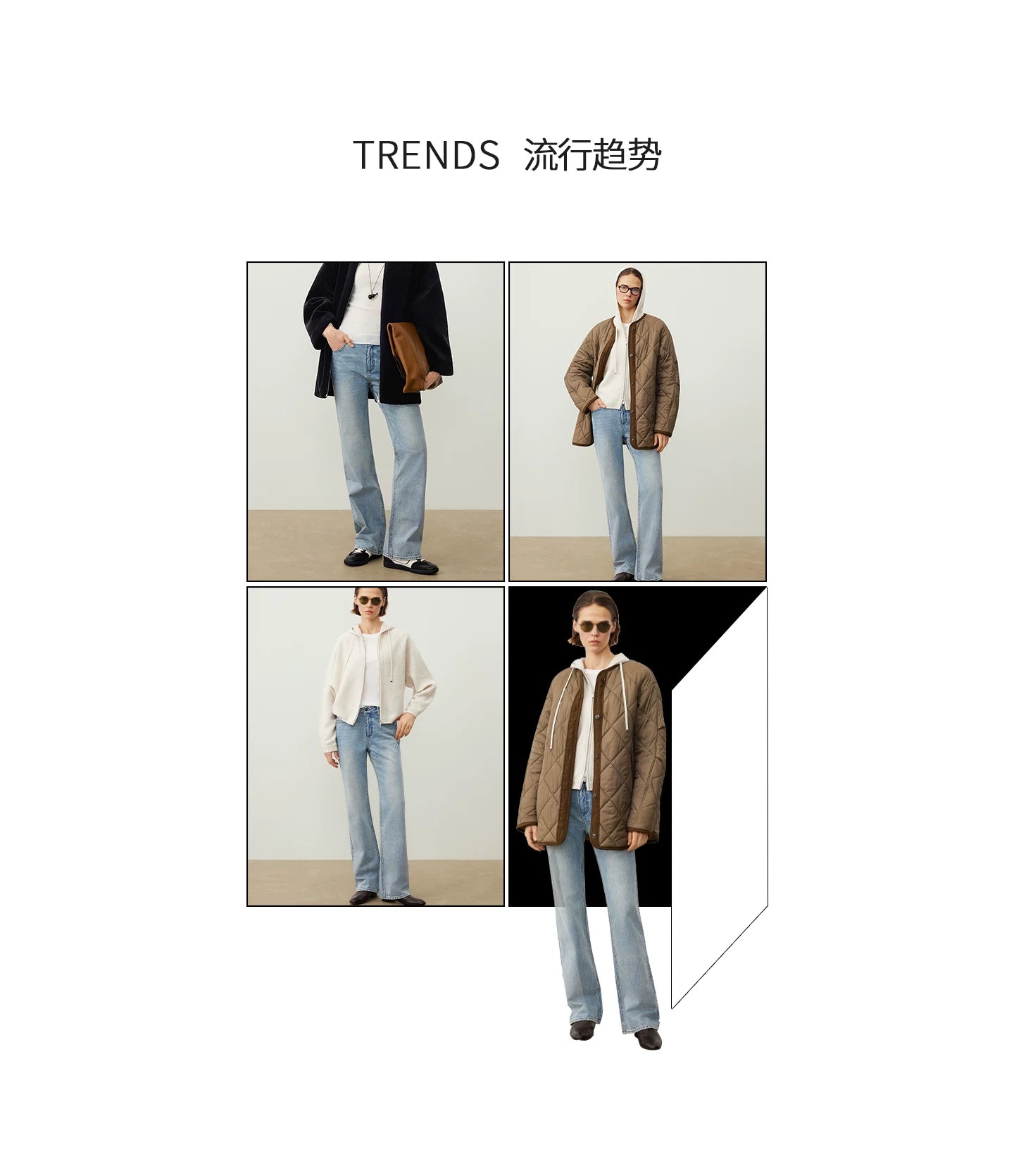Japanese Imported Fabric (kaihara) Mid-Waist Straight Narrow-Leg Jeans for Women Casual Pants 7475