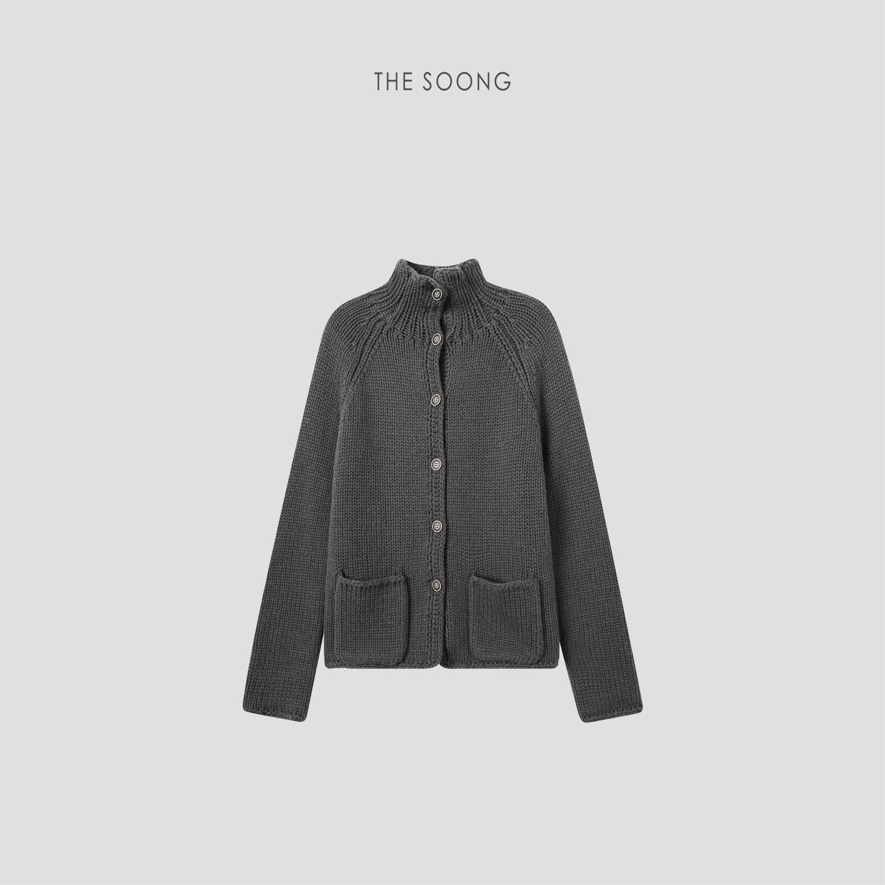 THESOONG/New Women’s Casual Relaxed Hand-Knitted Sweater Cardigan Jacket 7719