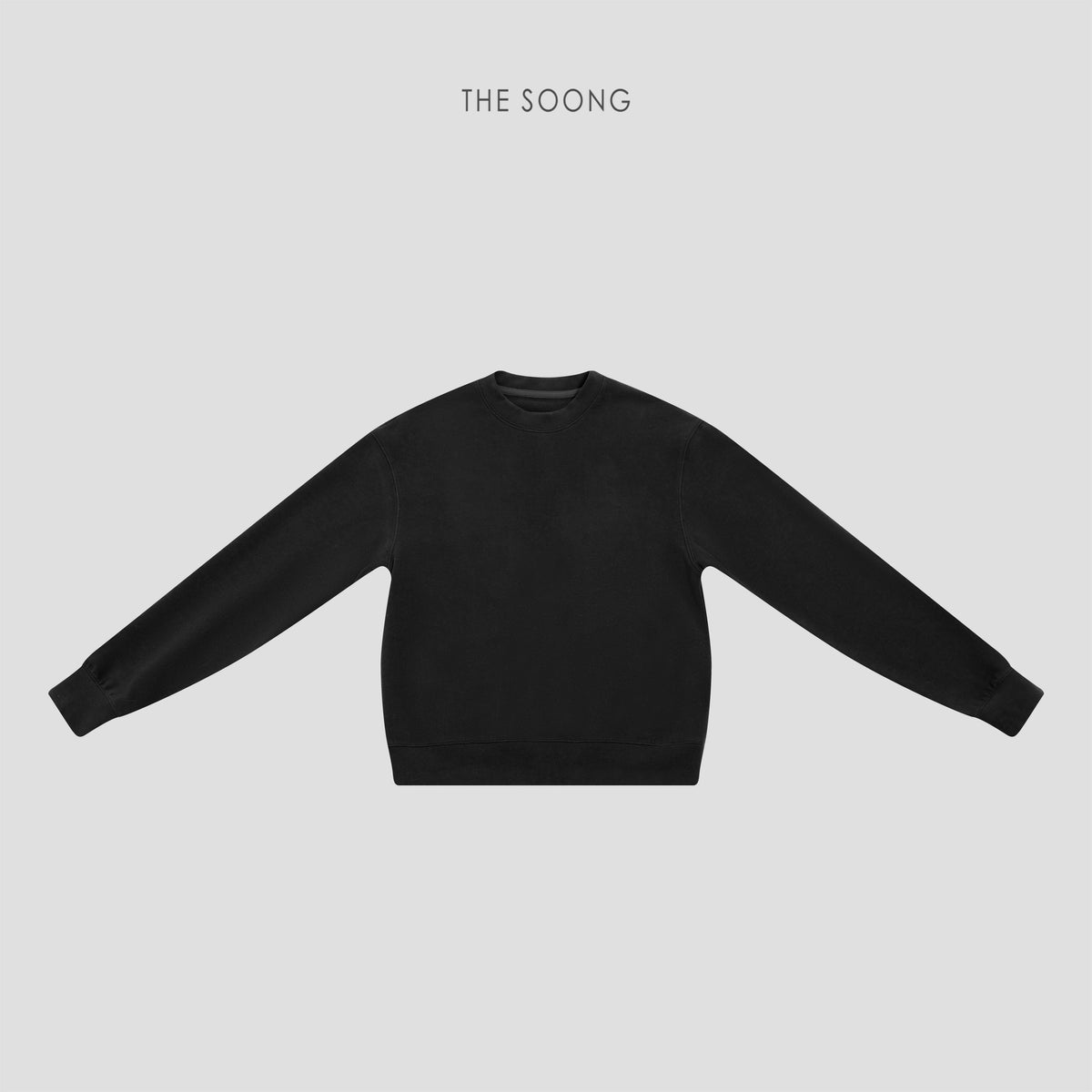 THESOONG/Autumn/Winter New Minimalist Style Tencel Wool Blend Round Neck Casual Pullover Sweatshirt for Women 8245