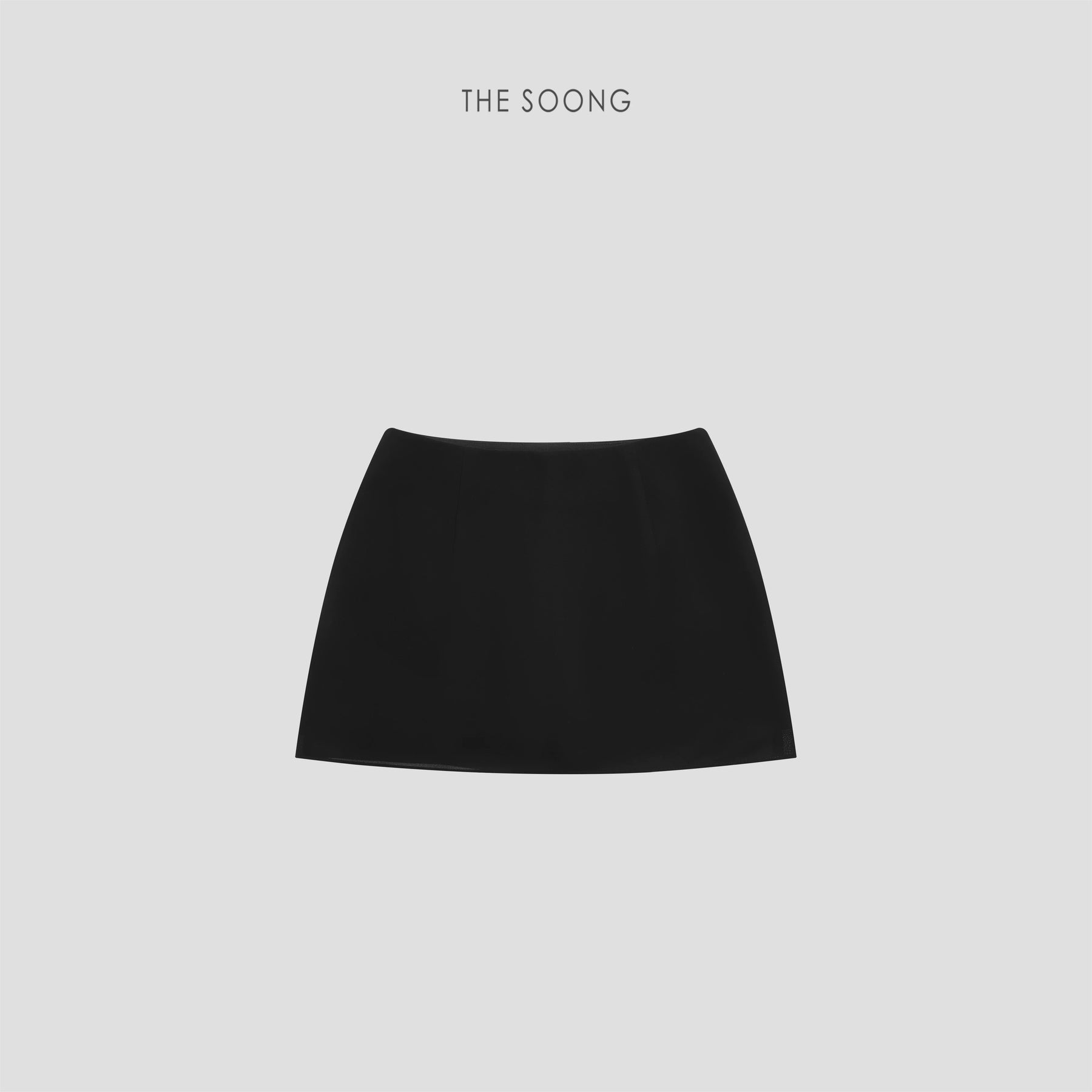 THESOONG / Spring new loose A-line skirt for women, elastic waist, slim and flattering short skirt, half-length skirt HWQZ8721