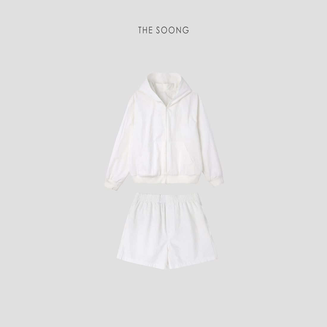 THESOONG/巴家S系列 进口匹马棉防晒防风跑步运动休闲松弛感套装