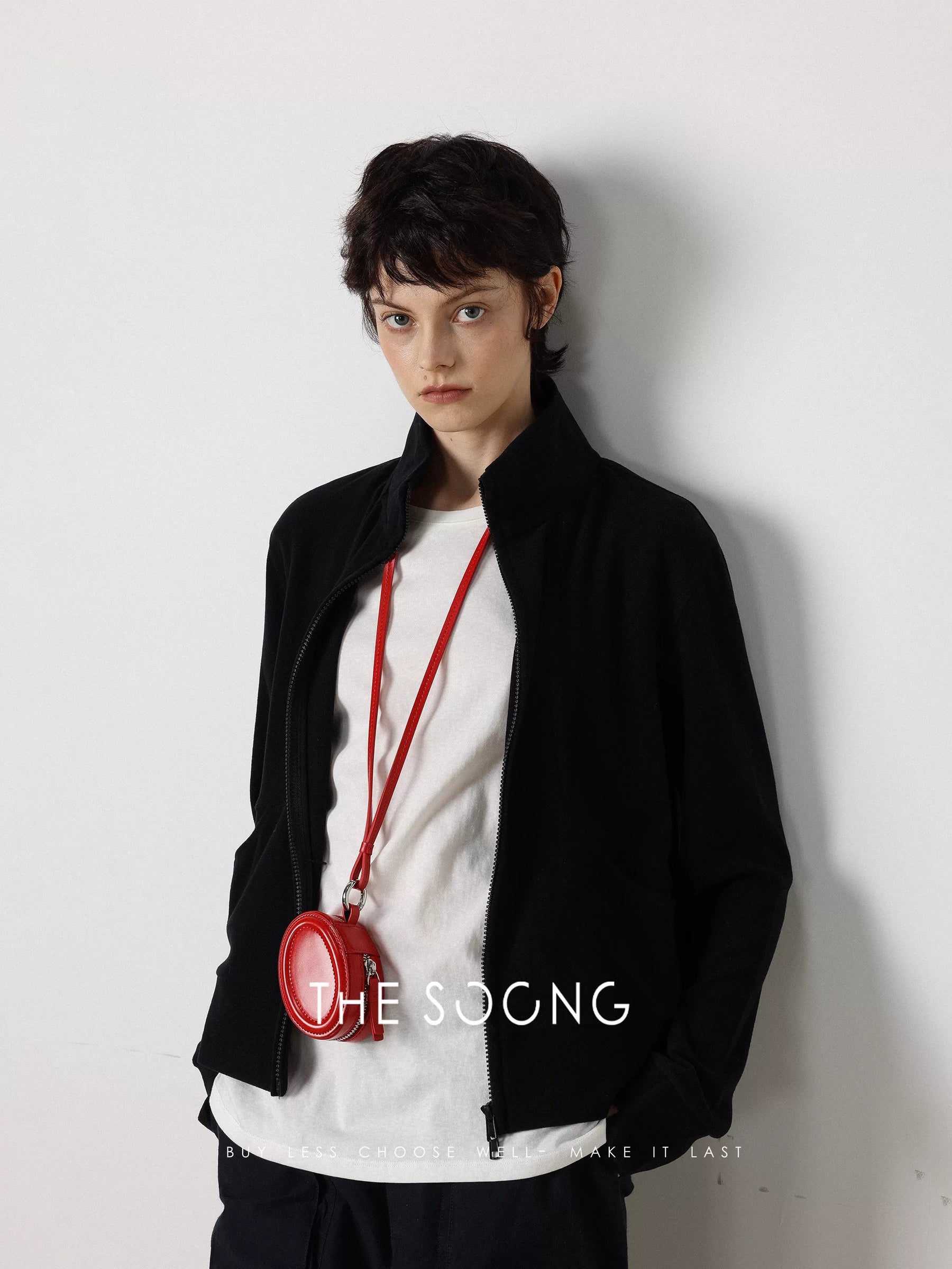 THESOONG / German Velvet Cardigan Sweatshirt Merino Wool Blend Thermal Fleece 2026 Autumn Small Jacket for Women