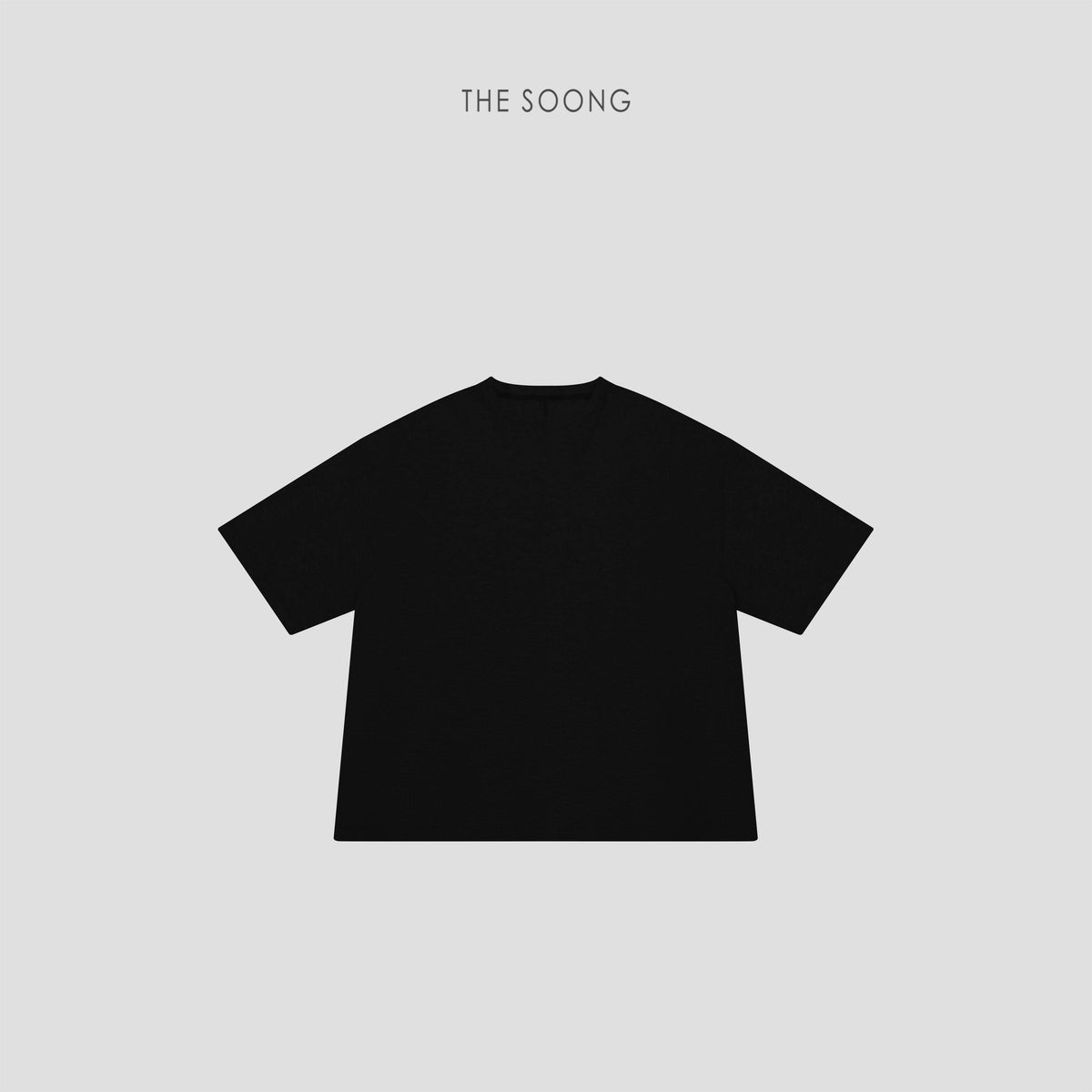 THESOONG/Natural Sensory 100% Imported Australian Cotton Plush Breathable Relaxed Round Neck T-Shirt 8771