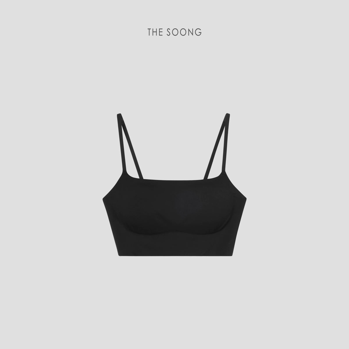 THESOONG/Foundation Liquid Pure Color One-Piece Lightweight Breathable Zero Pressure Skin-Fit Women's Bandeau Underwear 7057