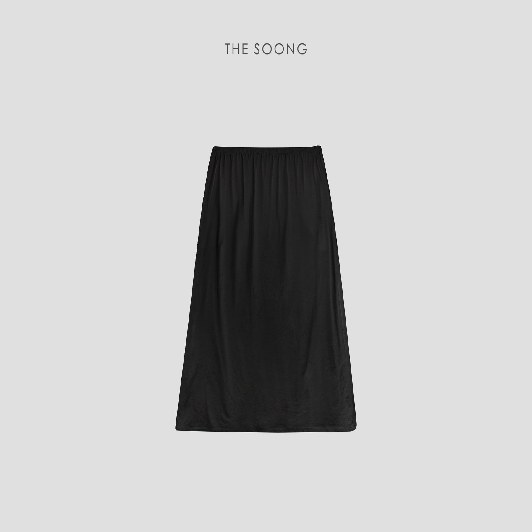 THESOONG/Snow White 100% Long-Staple Cotton Lightweight Thin T-Shirt and Skirt Relaxed Set for Women 5253