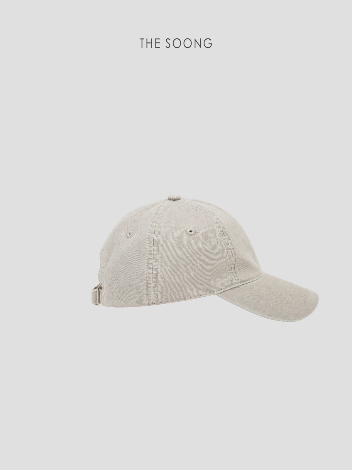 THESOONG/ Summer 100% Combed Cotton Washed Vintage-style Retro Women's Money Bag Baseball Cap 9241