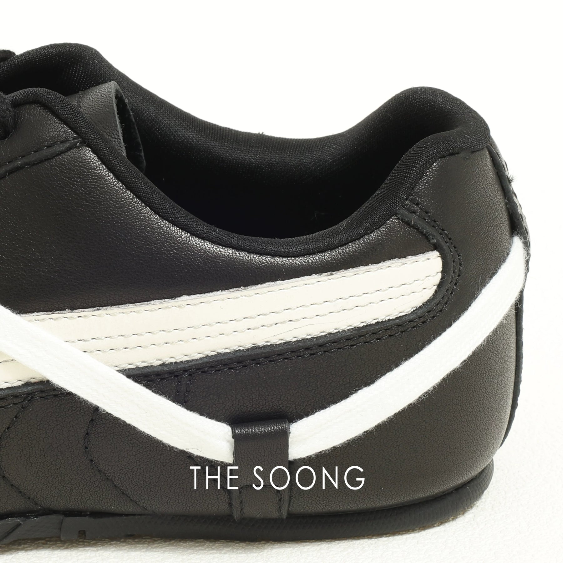 THESOONG / New Classic Cowhide Soft Double Lace-up Versatile Racing Trainer Shoes for Women HWXZ8454