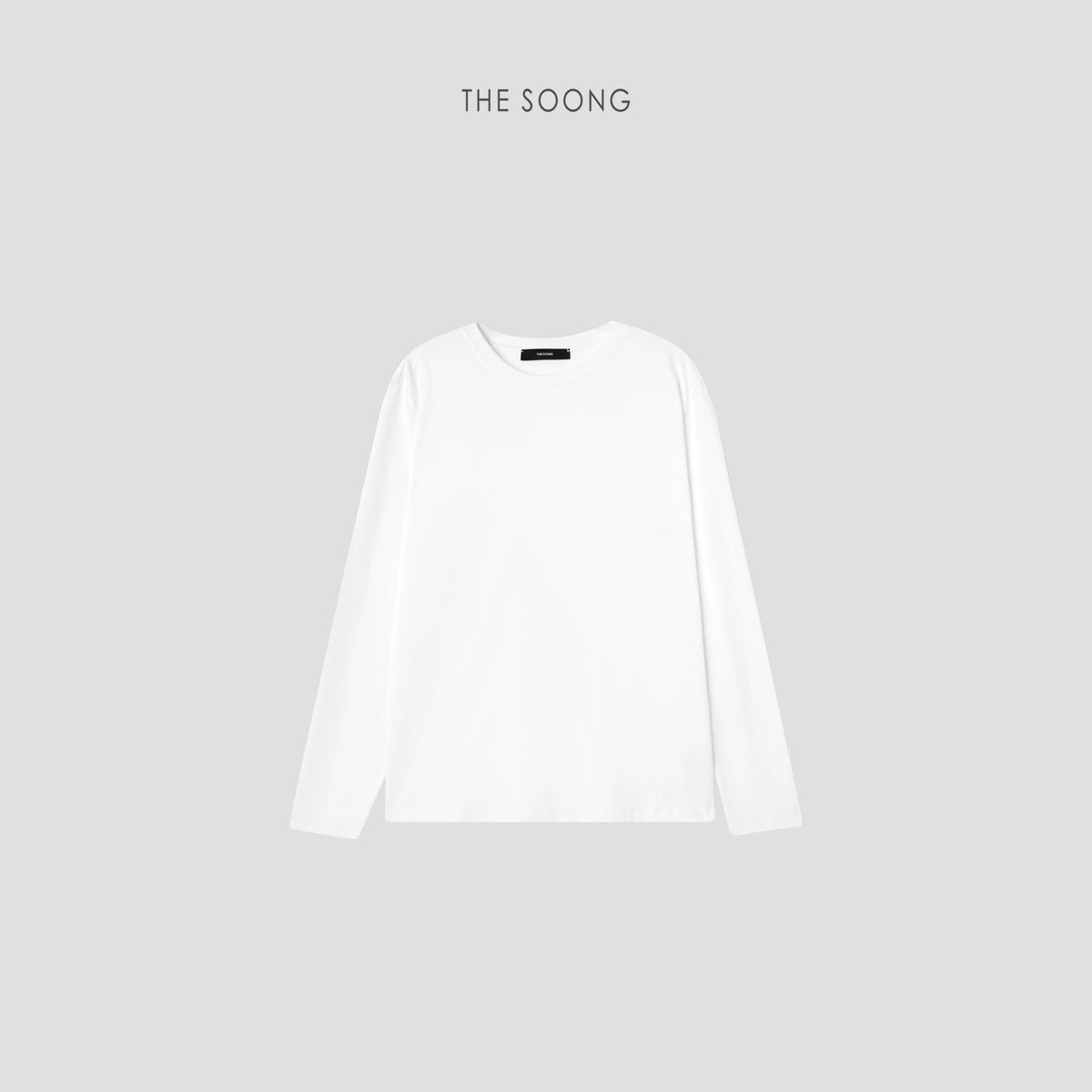 THESOONG / Paris T-Shirt High-End Custom High-Density Cotton Skin-Friendly White Long Sleeve Base Shirt for Women 7592