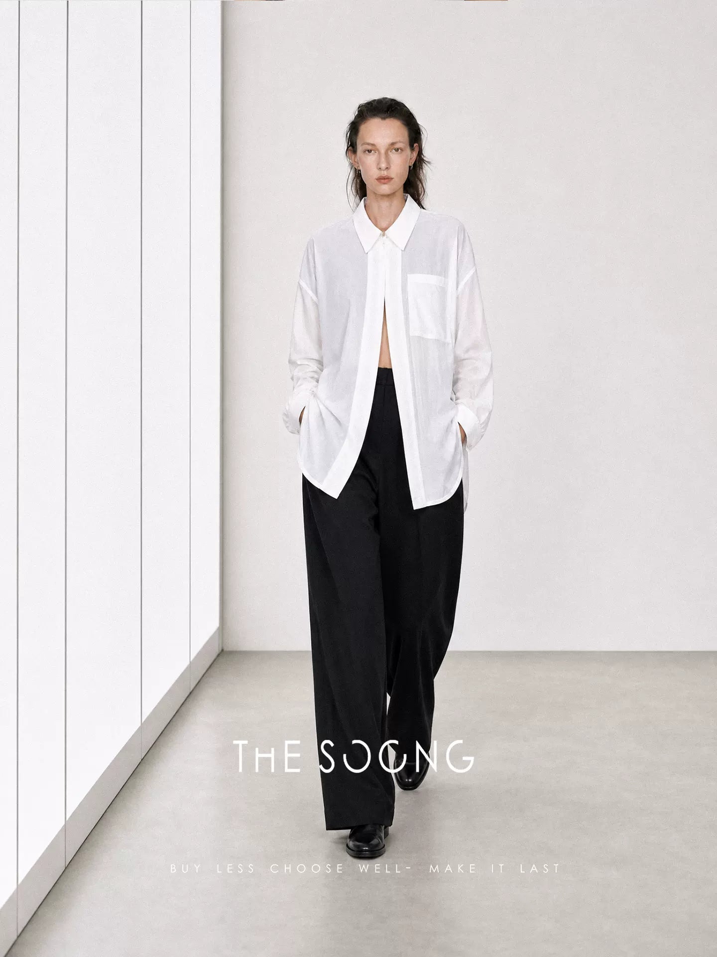 THESOONG/Lazy Wrinkle Summer 100% Linen Washed Soft Breathable Textured Wide-Leg Pants for Women 9122